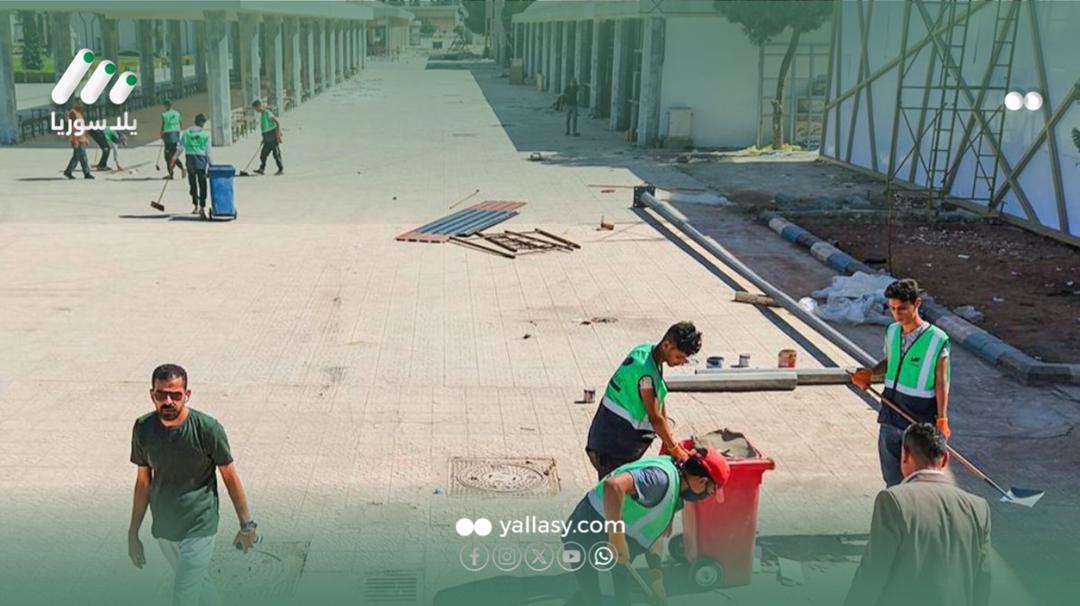 الجناح السوري معرض دمشق الدولي يستعد لإطلاق الجناح السوري الأضخم